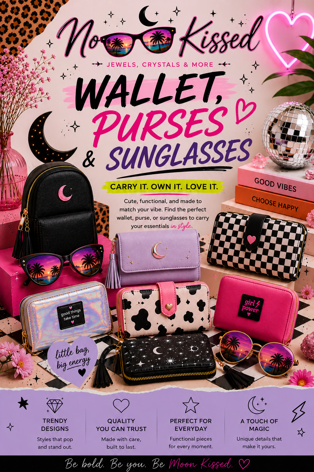 Wallets, Purses & Sunglasess Collection