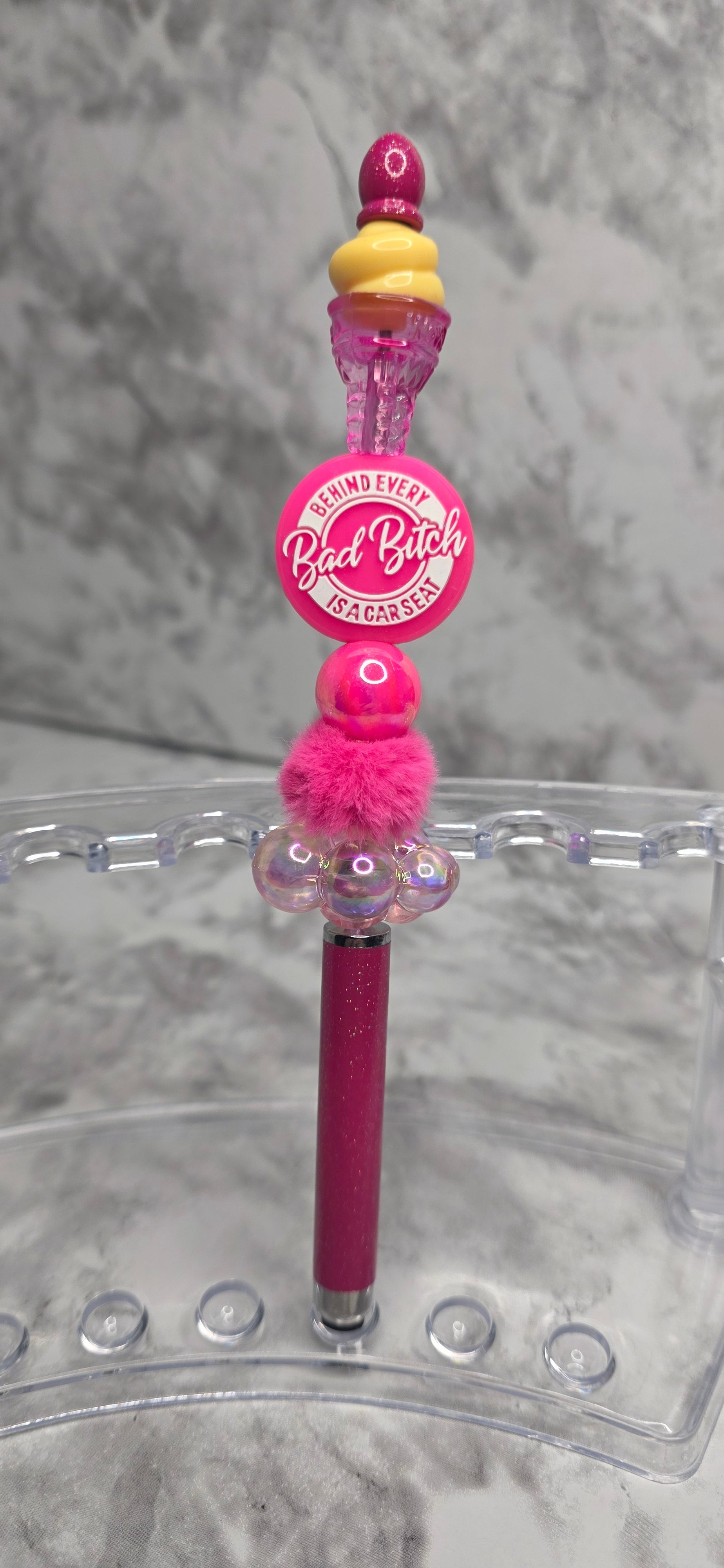 Behind Every Bad B*tch Is a Car Seat” Stylus Pen – Sassy Mom Touchscreen Pen