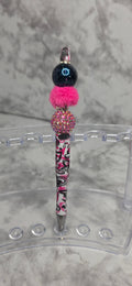 Pink Glam Beaded Pen – Sparkle Statement Handmade Pen