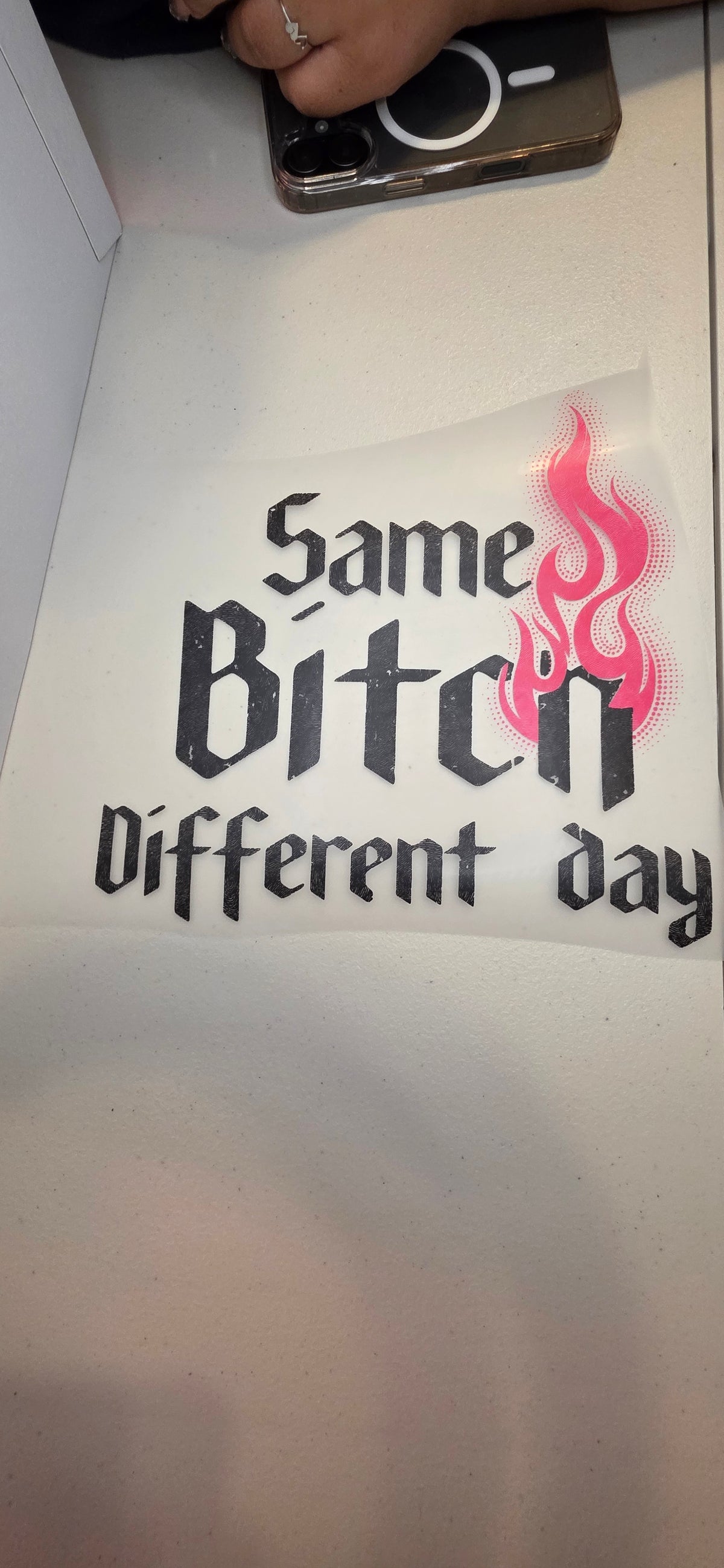 Same Bitch, Different Day – Graphic Shirt 🔥💗