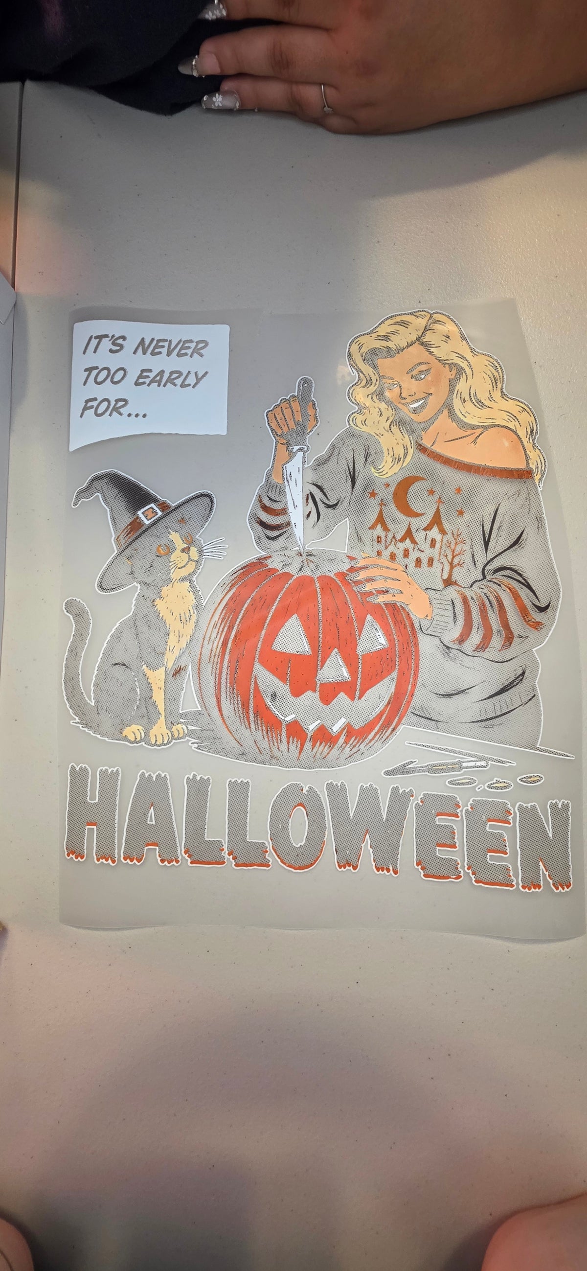 It’s Never Too Early for Halloween – Retro Graphic Shirt 🎃🐈⬛