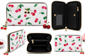 Cherry Blossom Zip-Around Wallet