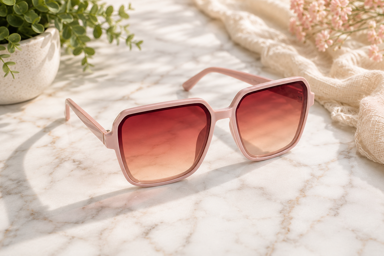 Blush Sunset Sunglasses