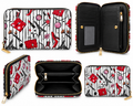 Fashionista Chic Zip-Around Wallet