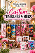 Personalized Sublimation Tumbler & Mugs – Made Just for You! 💕