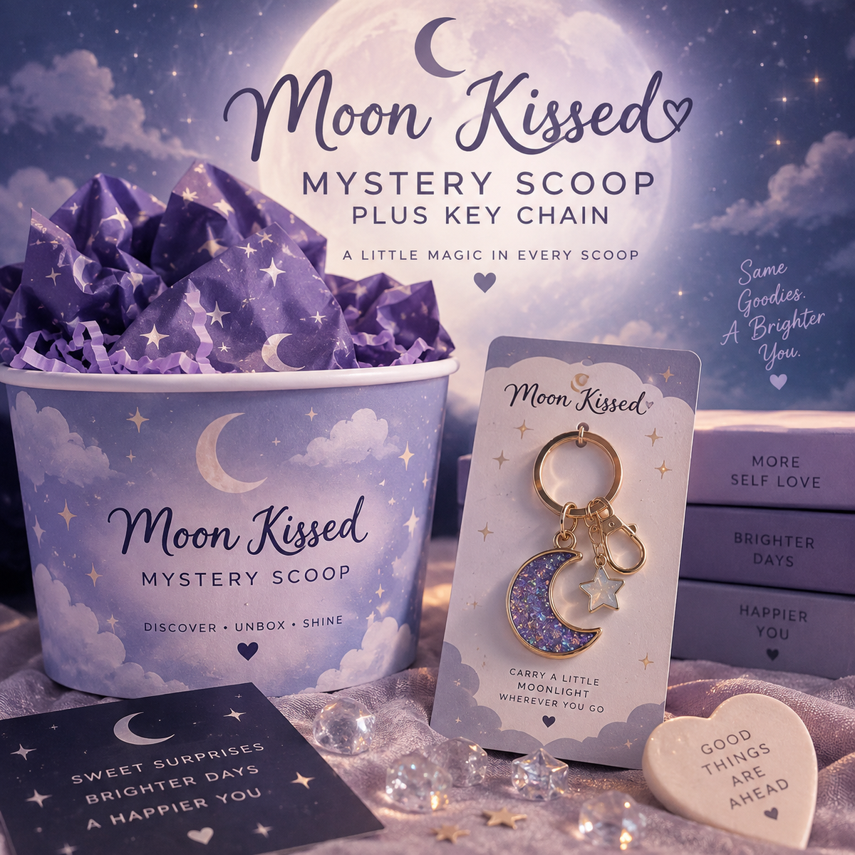 Mystery Scoop + Charm Keychain — Surprise Bundle