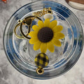 Sunflower Keychain