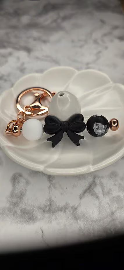 Elegant Bow Keychain