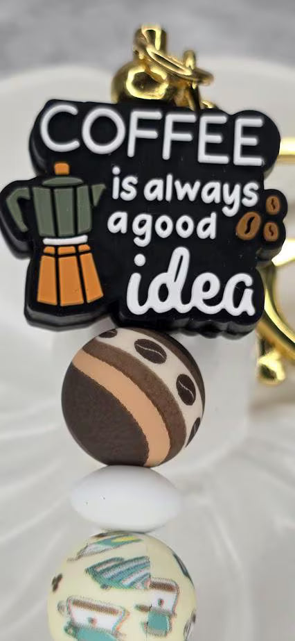 Coffee Lover Keychain