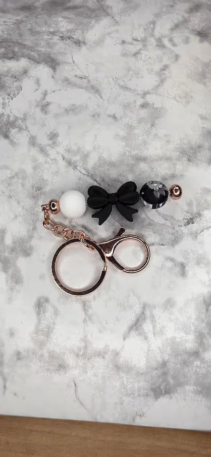 Elegant Bow Keychain