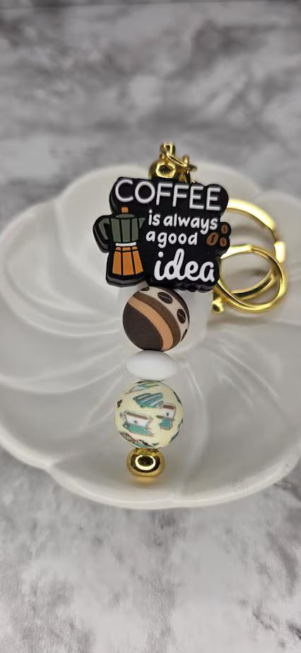 Coffee Lover Keychain