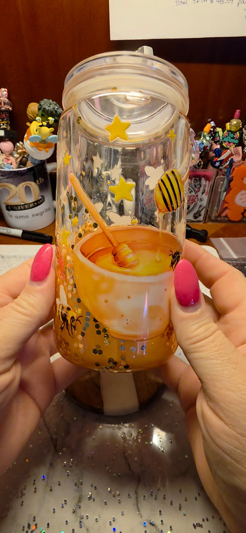 Bee Bliss Snow Globe Cup