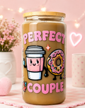 ☕🍩 Perfect Couple Coffee & Donut Tumbler