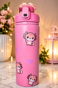 Pretty in Pink Axolotl Bottle